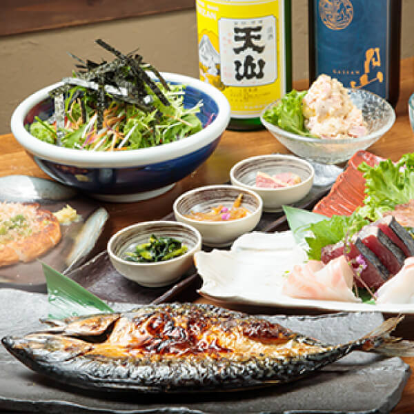 炭火焼干物食堂 越後屋 源六